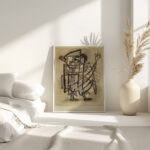 Maske mit Sense 1927 Paul Klee 4 mockup