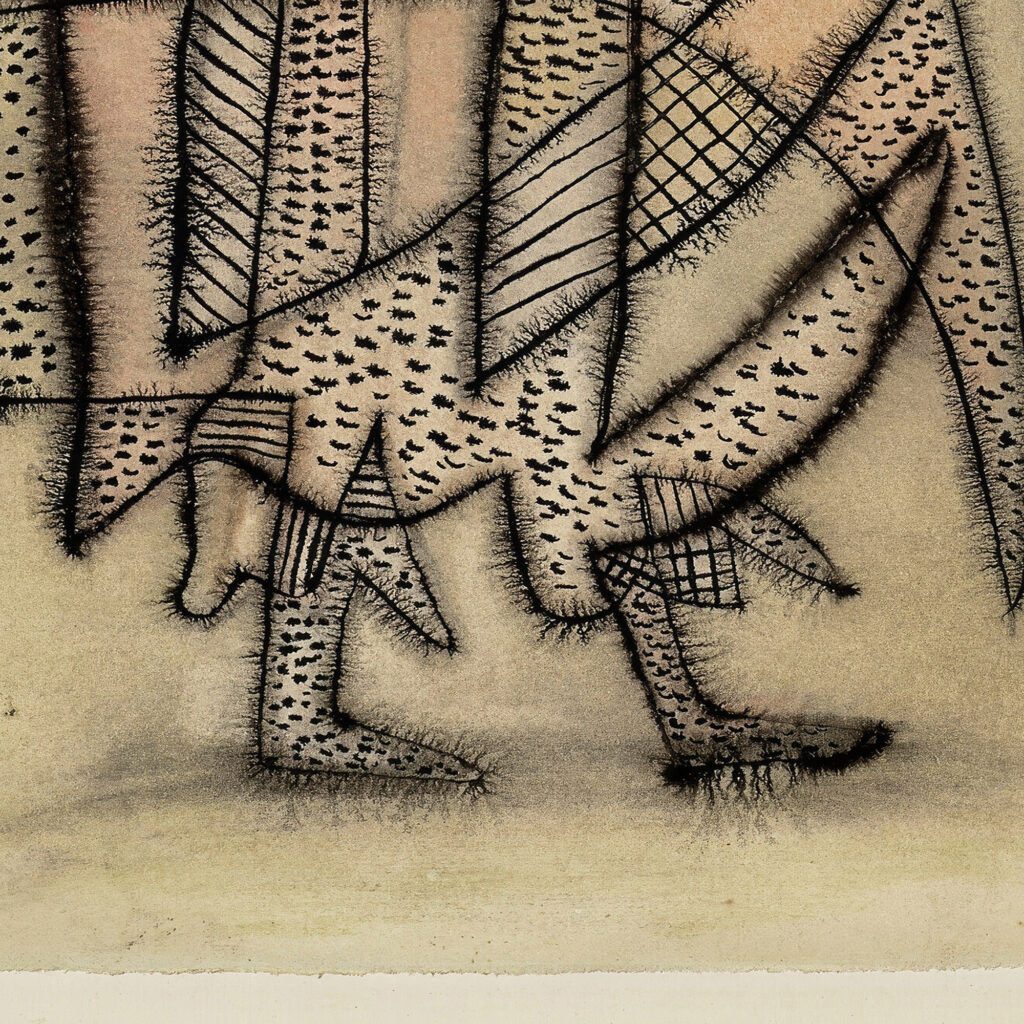 Maske mit Sense 1927 Paul Klee 8 mockup