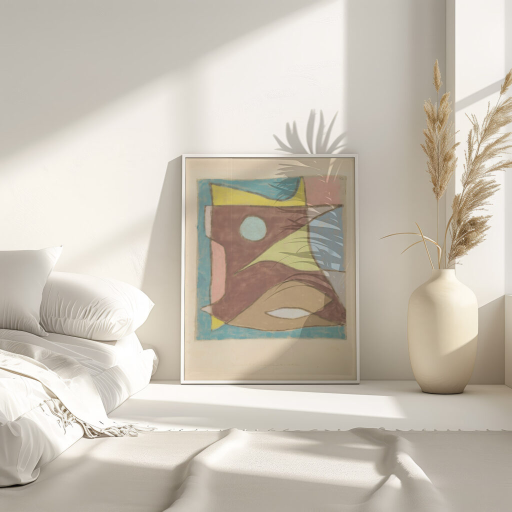 Maske unterwasserfuhrer 1934 Paul Klee 4 mockup