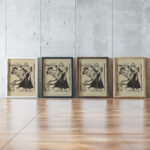 Maskentanz 1928 Ernst Ludwig Kirchner framed posters mockup