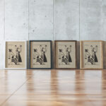 Maskentanz 1931 – 1932 Ernst Ludwig Kirchner framed posters mockup