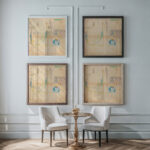 Mason 1929 Edvard Munch framed posters mockup