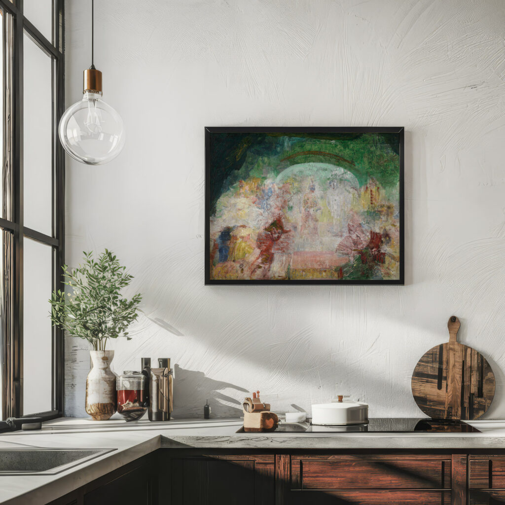 Masquerade 1889 James Ensor 6 mockup