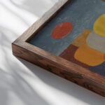 Mass 1931 Franz Wilhelm Seiwert close up dark wood mockup