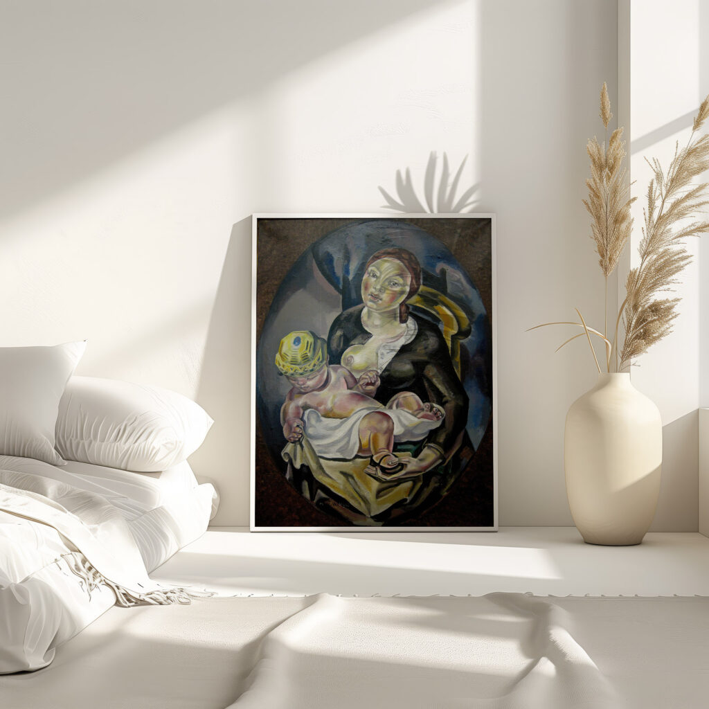 Maternite 1924 Maria Blanchard 4 mockup