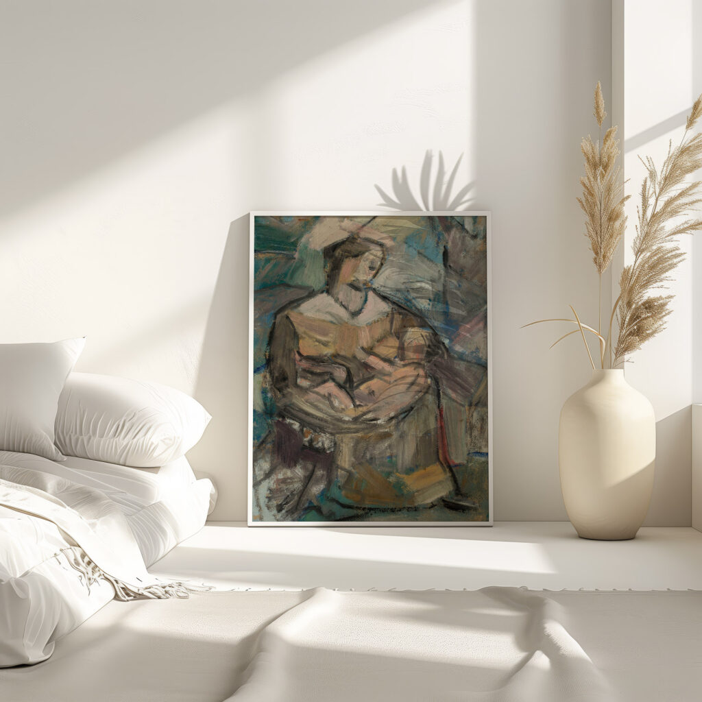 Maternity 1912 Tadeusz Makowski 4 mockup