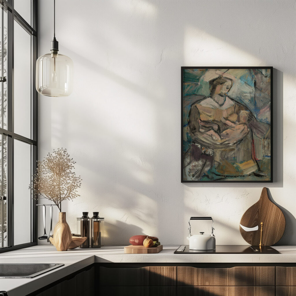 Maternity 1912 Tadeusz Makowski 6 mockup