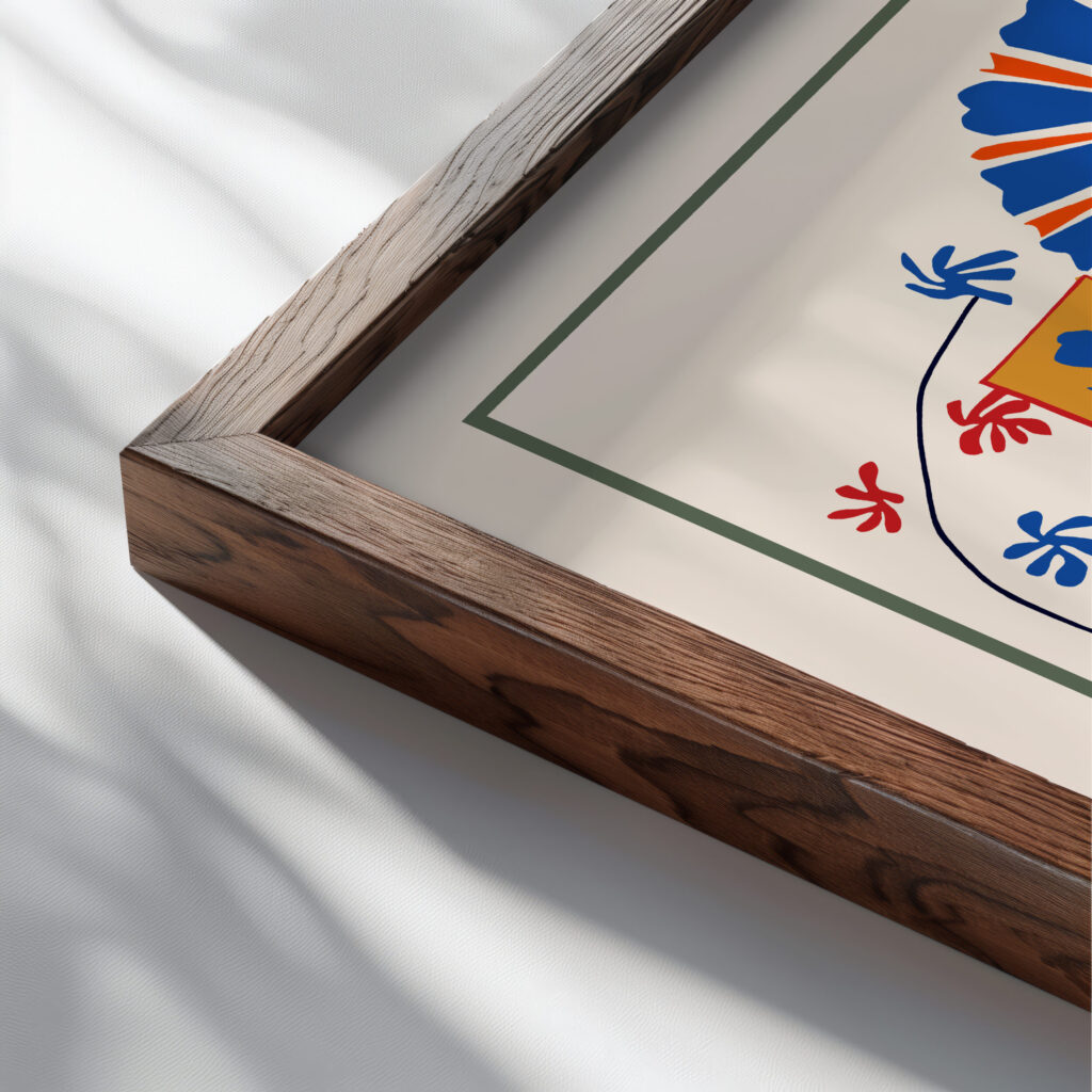 Matisse Apollo 1953.png mockup0 close up dark wood mockup
