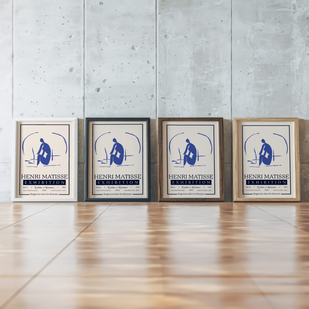 Matisse BaigneuseDansLesRoseaux.png mockup0 framed posters mockup