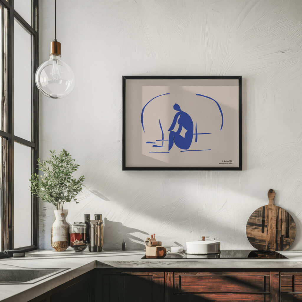 Matisse BaigneuseDansLesRoseaux 1952 NO TEXTURE 3x4 6 mockup