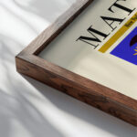 Matisse Icarus 1943 3x4 close up dark wood mockup
