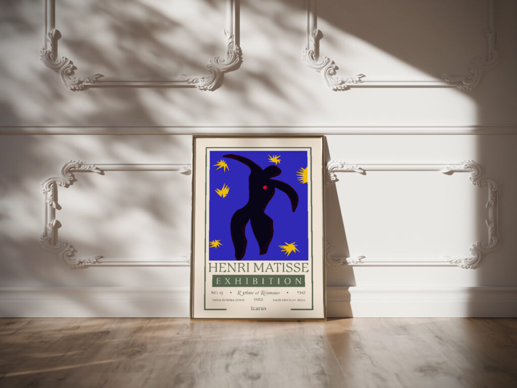 Matisse Icarus 1943.png mockup0 video mockup