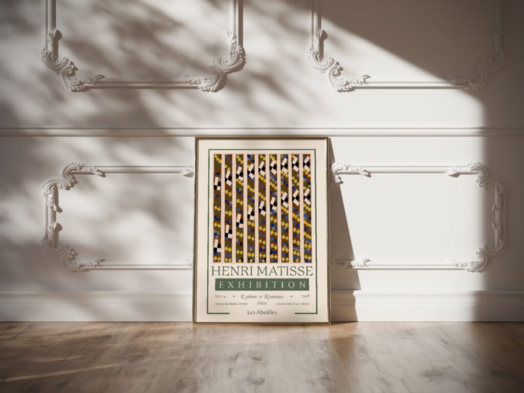 Matisse LesAbeilles 1948.png mockup0 video mockup