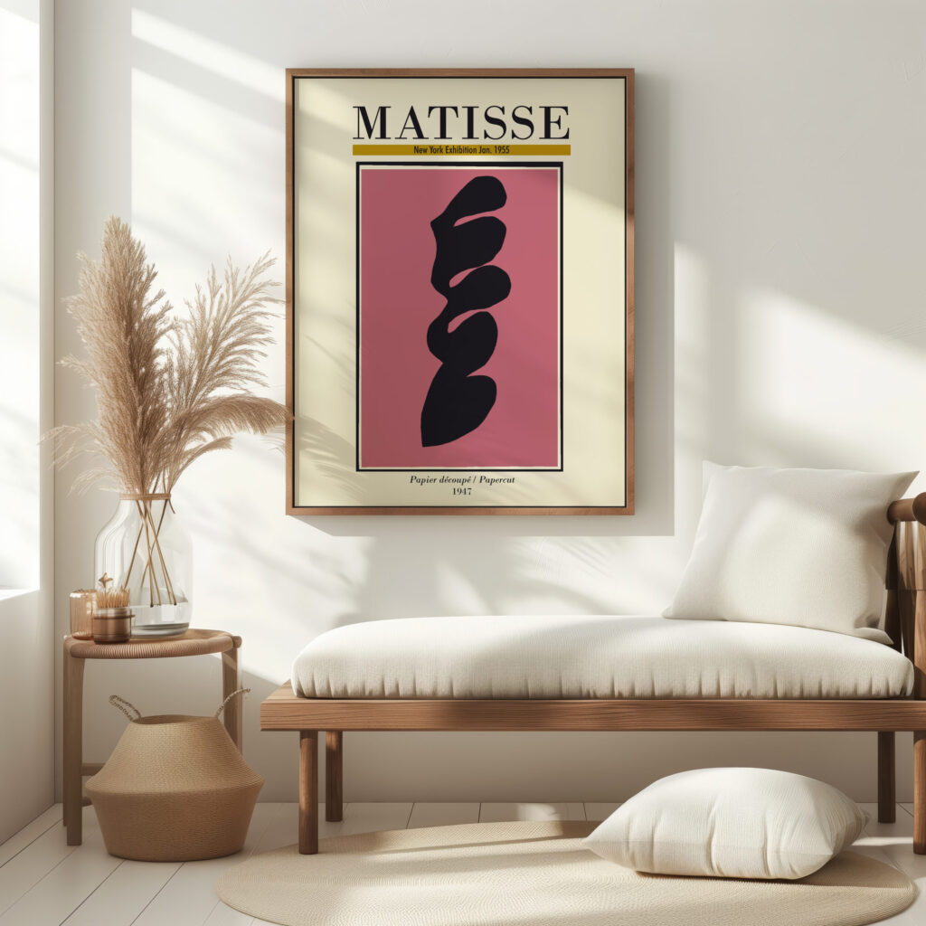 Matisse Papercut 1947 3x4 5 mockup