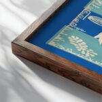 Matisse PolynesiatheSea 1946 3x4 close up dark wood mockup