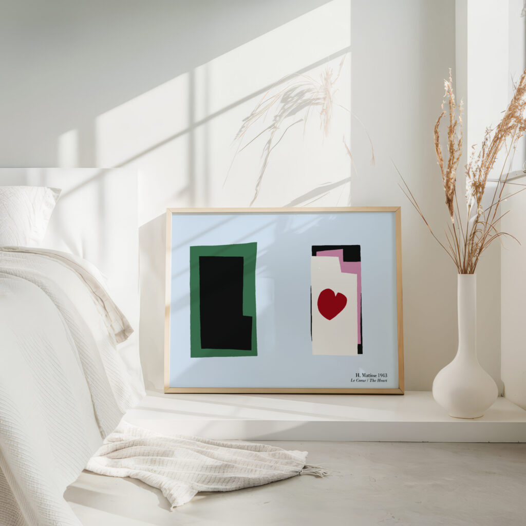 Matisse TheHeart 1943 3x4 4 mockup