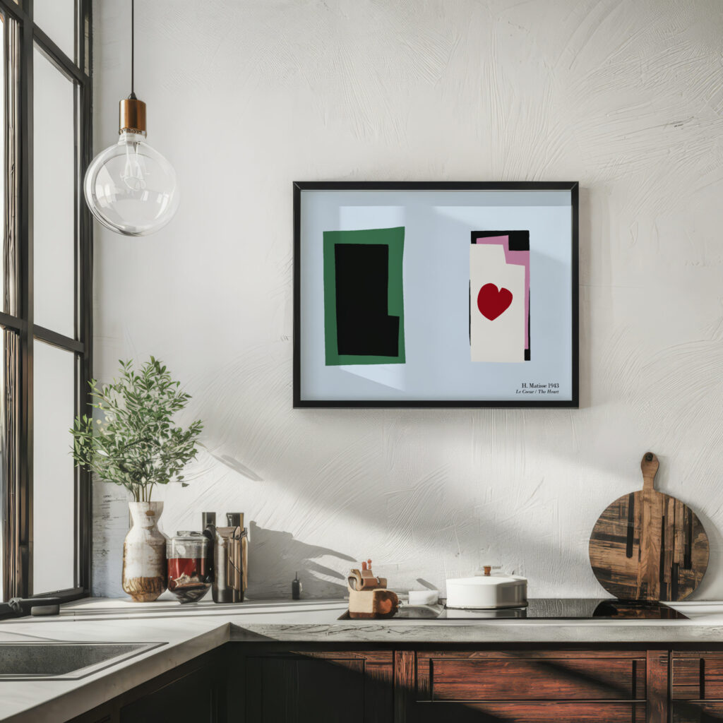 Matisse TheHeart 1943 3x4 6 mockup