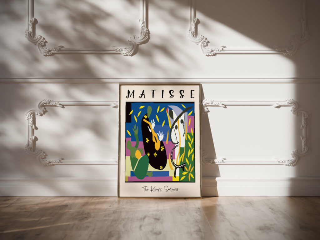 Matisse TheKingSadness 1952.png mockup0 v3 video mockup