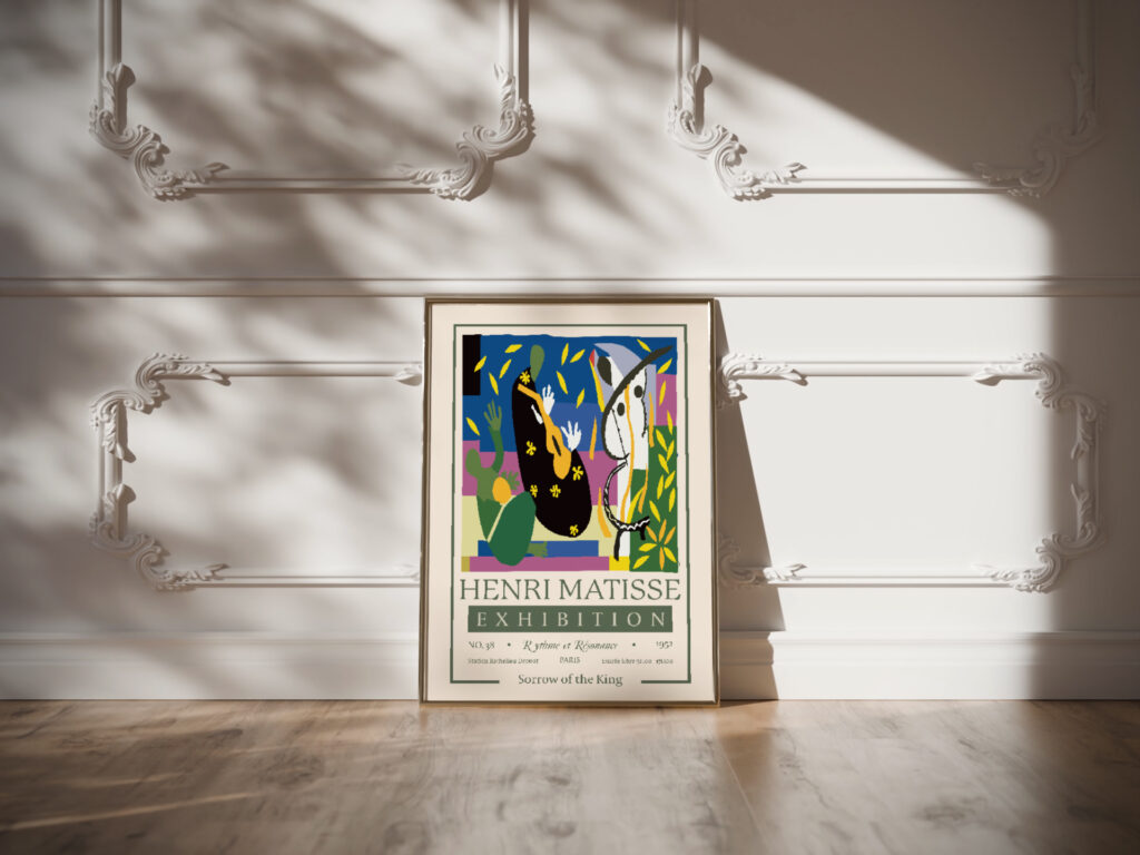 Matisse TheKingSadness 1952.png mockup0 video mockup