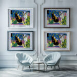 Matisse TheKingSadness 1952 3x4 framed posters mockup