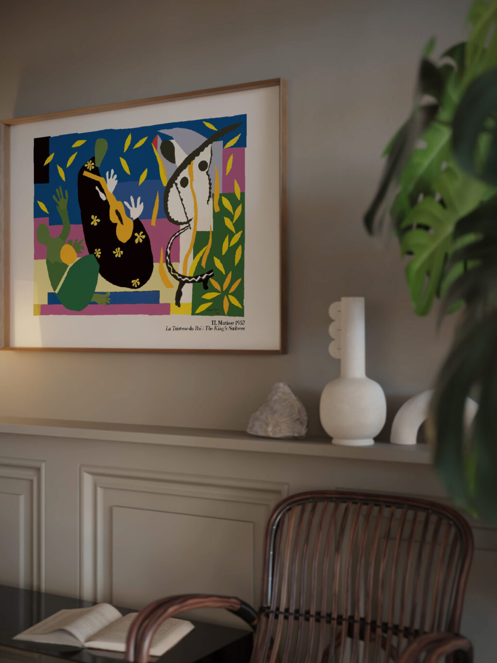 Matisse TheKingSadness 1952 3x4 video mockup