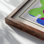 Matisse TheLagoonII 1947.png mockup0 close up dark wood mockup