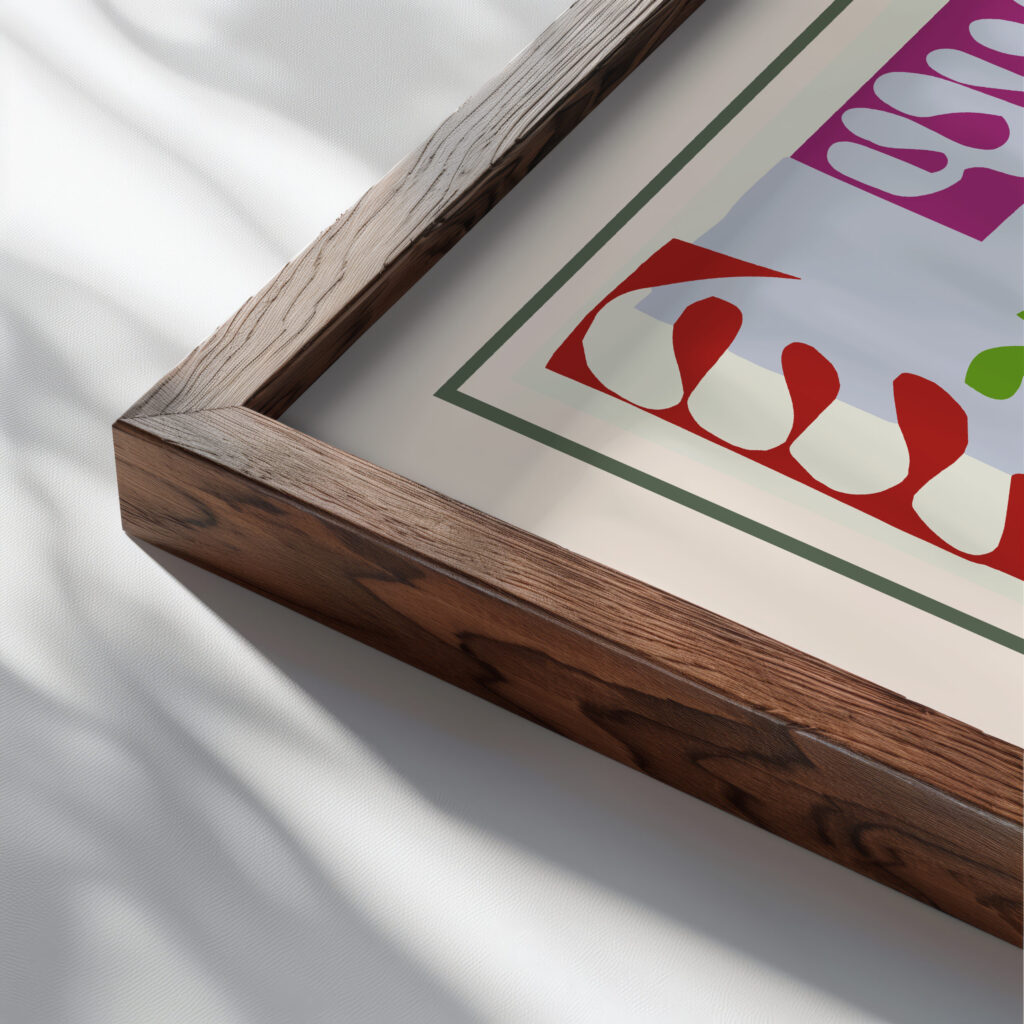 Matisse TheLagoon 1947.png mockup0 close up dark wood mockup