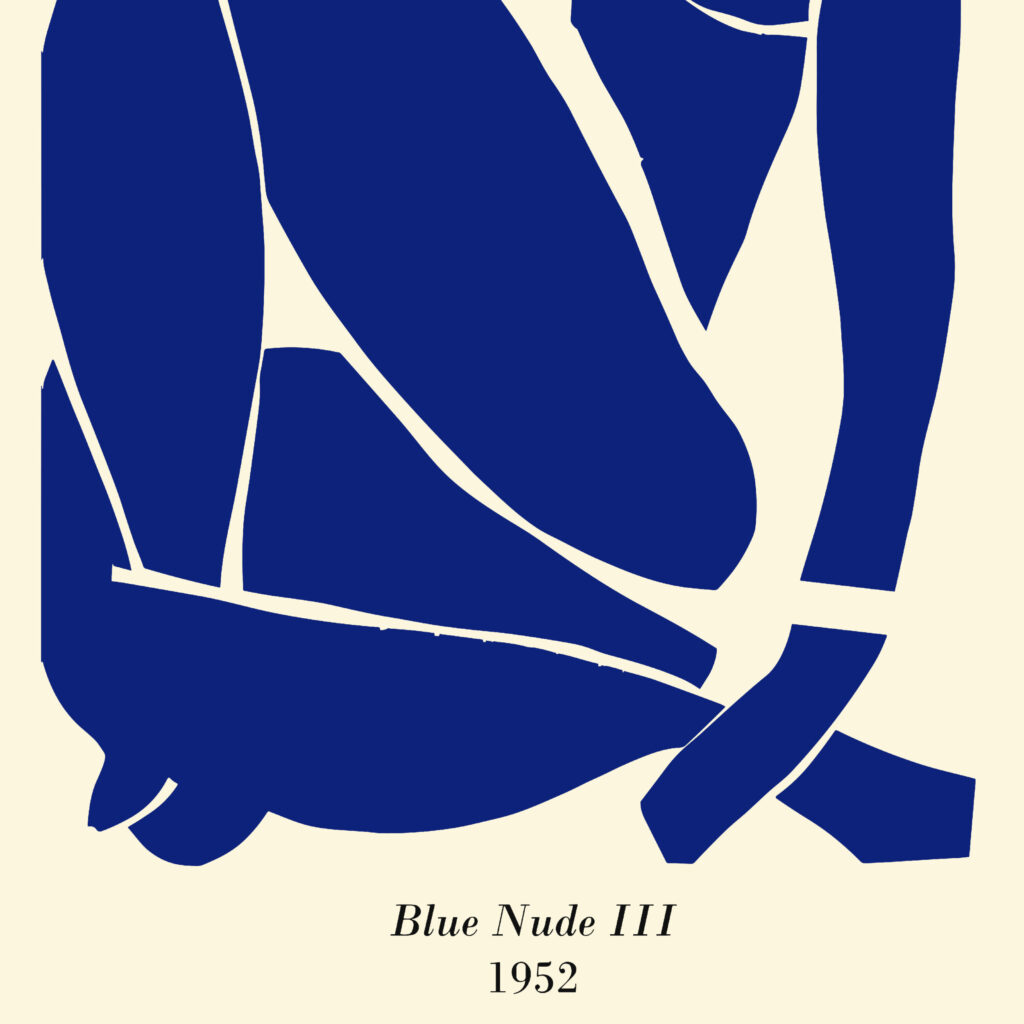 Matisse bluenudeIII 1952 3x4 8 mockup