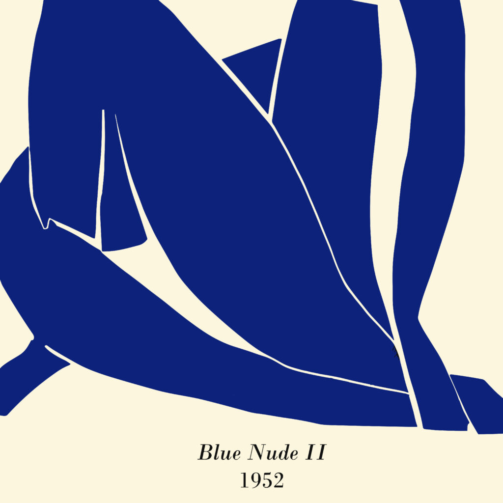 Matisse bluenudeII 1952 3x4 8 mockup