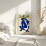 Matisse bluenudeIV 1952 3x4 4 mockup