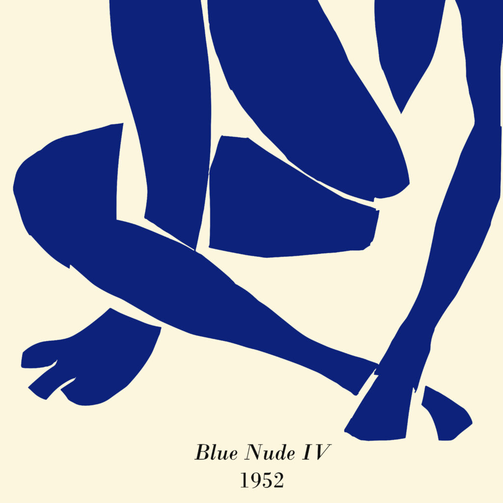 Matisse bluenudeIV 1952 3x4 8 mockup