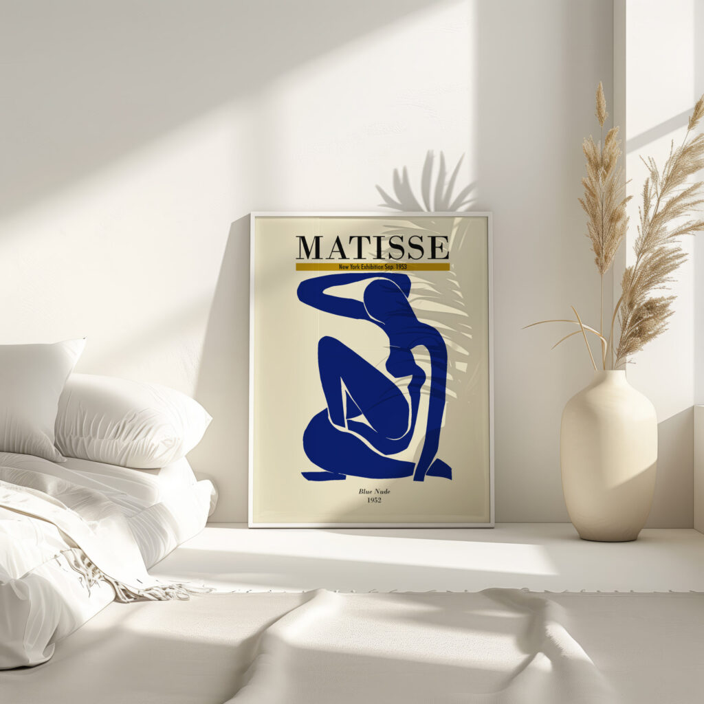 Matisse bluenude 1952 3x4 4 mockup