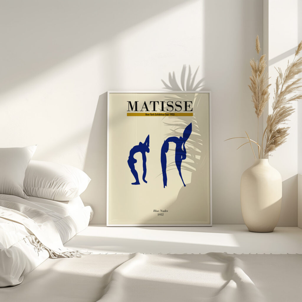 Matisse bluenudes 1952 3x4 4 mockup