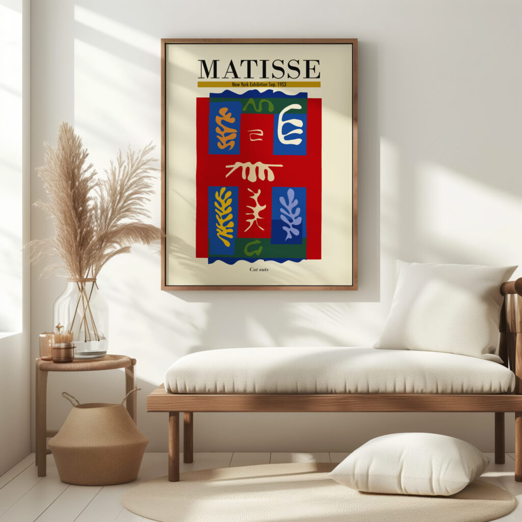Matisse cutouts 3x4 5 mockup