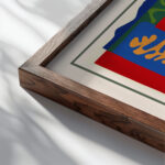 Matisse cutouts.png mockup0 close up dark wood mockup