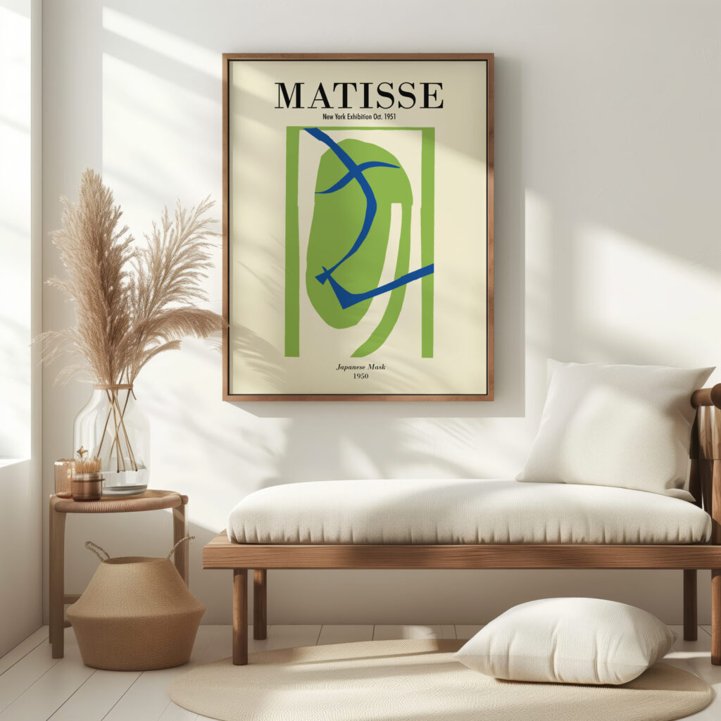 Matisse japanesemask 1950 3x4 5 mockup