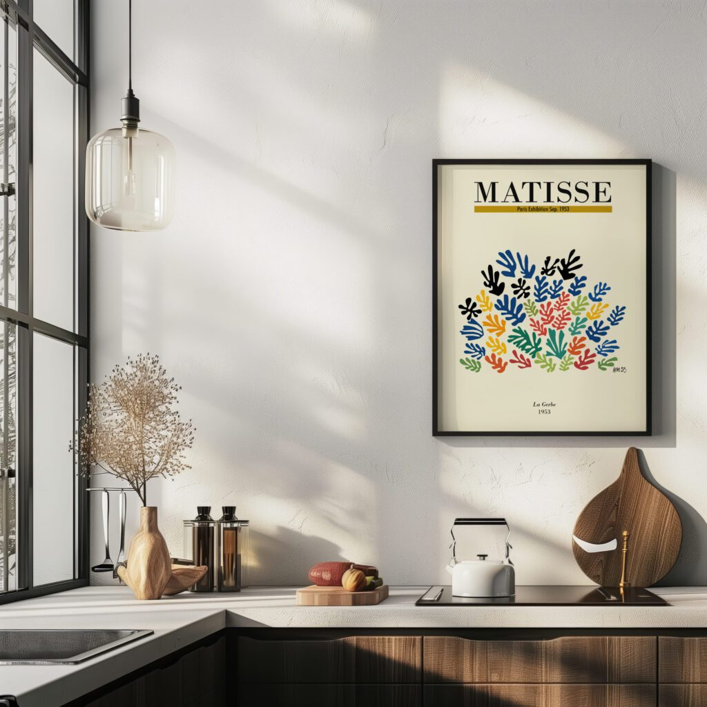 Matisse laGerbe 1953 3x4 6 mockup