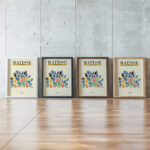 Matisse laGerbe 1953 3x4 framed posters mockup