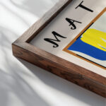 Matisse memoryofoceania 1952.png mockup0 v3 close up dark wood mockup