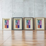 Matisse panelwithmask 1947 3x4 framed posters mockup