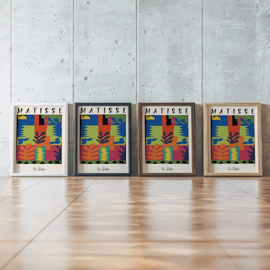 Matisse theButter 1950.png mockup0 v3 framed posters mockup