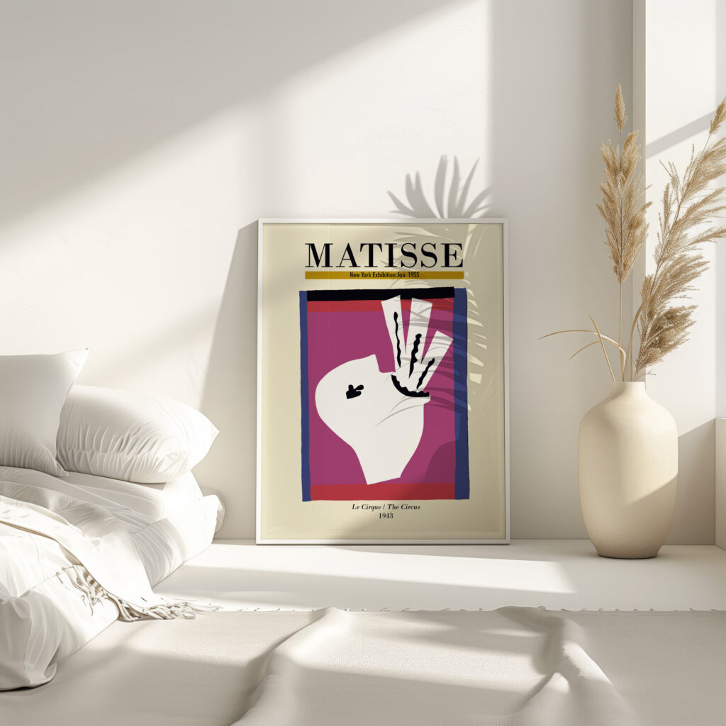 Matisse theCircus 1943 3x4 4 mockup