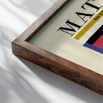 Matisse theCircus 1943 3x4 close up dark wood mockup