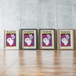 Matisse theCircus 1943 3x4 framed posters mockup