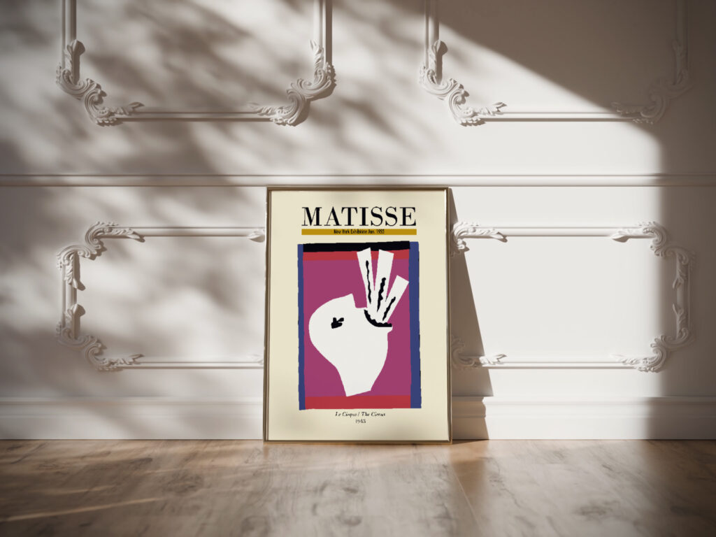 Matisse theCircus 1943 3x4 video mockup