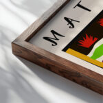 Matisse theToboggan 1943.png mockup0 v3 close up dark wood mockup