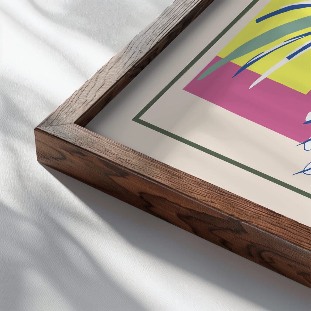 Matisse thecreoledancer 1950.png mockup0 close up dark wood mockup