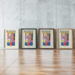 Matisse thecreoledancer 3x4 framed posters mockup