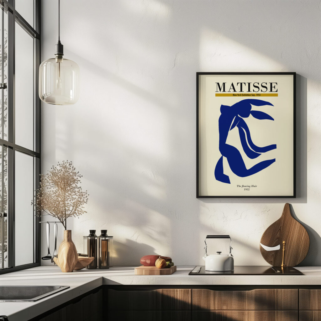 Matisse theflowinghair 1952 3x4 6 mockup