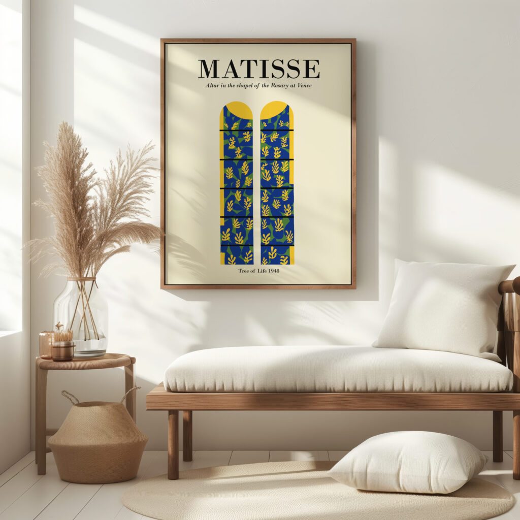Matisse treeoflife 1948 3x4 5 mockup